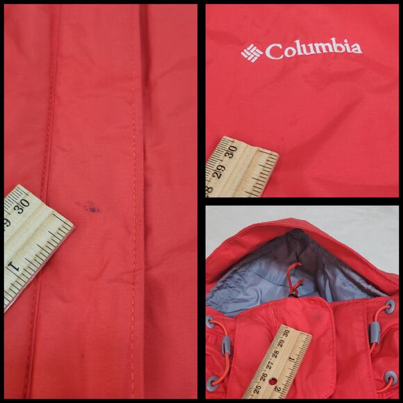 Columbia 3 in 1 Jacket Womens Medium Red White Fleece Winter Snowboarding Skiing - Picture 8 of 13